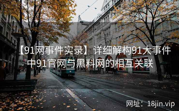 【91网事件实录】详细解构91大事件中91官网与黑料网的相互关联